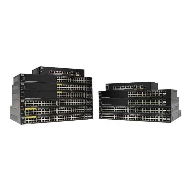 Cisco 250 Series SG250-18 - Commutateur - C3 - intelligent - 16 x 10 - 100 - 1000 + 2 x combo Gig... (SG250-18-K9-EU-RF)_1